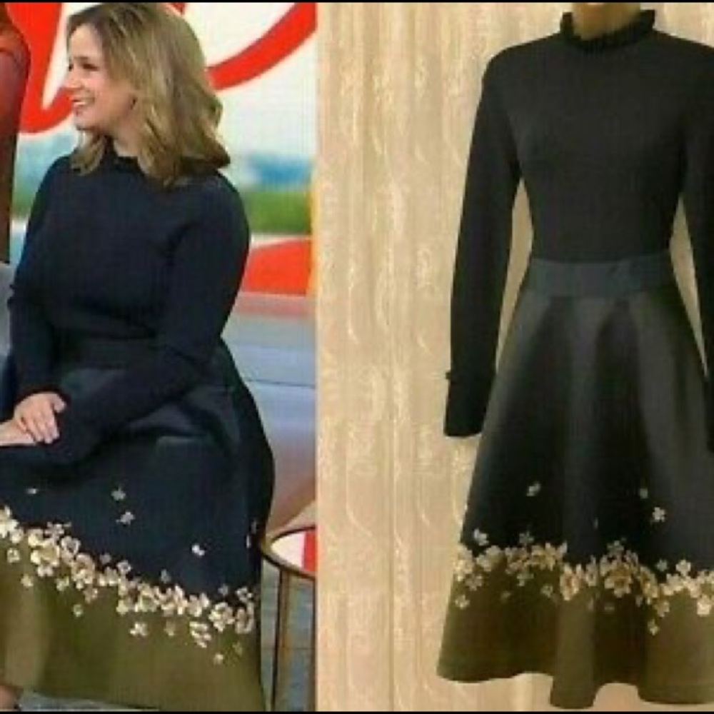 Ted Baker Chic Lotus Pearl Dress